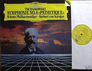TCHAIKOVSKY Symphony No 6 KARAJAN VPO DGG 415 095 1 dig 1985  