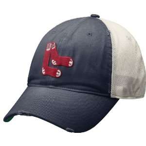 Boston Red Sox Cooperstown Relaxed Mesh Back Adjustable Baseball Cap 