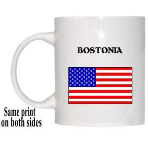  US Flag   Bostonia, California (CA) Mug 