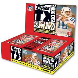  2007 Topps TX Exclusive Football HOBBY Box   12p5c Toys 