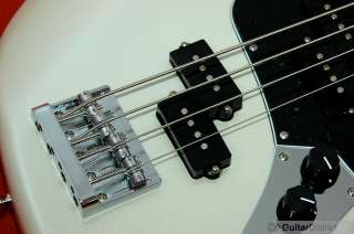 New Fender Blacktop Jazz Bass, J Bass, White Chrome Pearl, Rosewood 