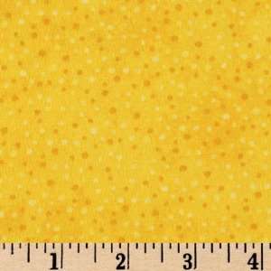   Petite Dots Bright Yellow Fabric By The Yard Arts, Crafts & Sewing
