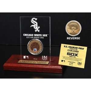  US Cellular Infield Dirt Coin Etched Acrylic Everything 