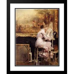 Bouveret, Pascal Adophe Jean Dagnan 28x36 Framed and Double Matted 