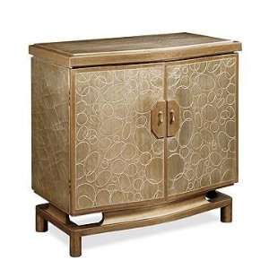  PC5307   Accent Chest in Antique Silver Crackle Finish 