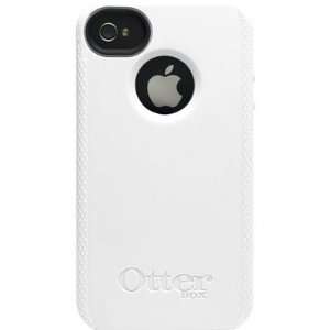  New Otterbox Iphone 4 Impact Case White Durable Textured 