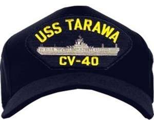 NAVY CARRIER USS TARAWA CV 40 USA MADE HAT CAP  