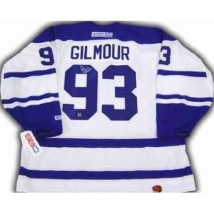  Doug Gilmour Autographed Hockey Jersey (Toronto Maple 