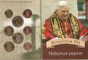 VATICAN 2006 BLISTER WITH SERIE EURO PATTERN AT ONLY15$  