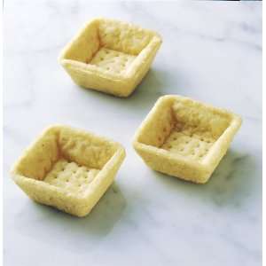 Tartlet Neutral Square   1.5 x 0.6 Grocery & Gourmet Food