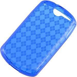  TPU Skin Cover for Huawei Impulse 4G U8800, Argyle Blue 