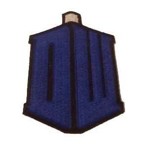  Doctor Who TARDIS New Logo Iron on Patch 
