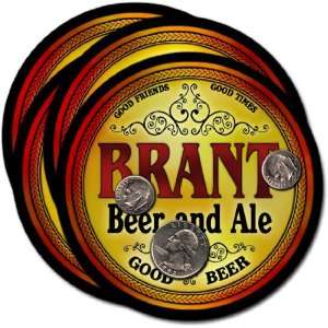  Brant, NY Beer & Ale Coasters   4pk 