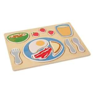   , Lunch and Dinner Sorting Food Trays Puzzles