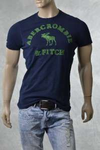 Abercrombie Brand Mens A & F Tee Shirts NEW FELDSPAR Muscle Fit T 
