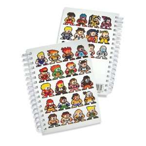    Super Street Fighter IV 8bit Hard Cover Notebook Toys & Games