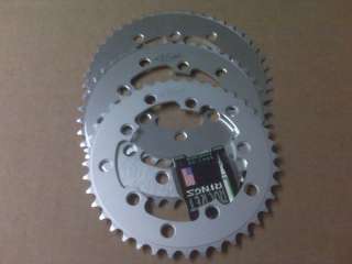 NEW BMX Fixie Fixed Gear Sprocket Chainring 43t silver  