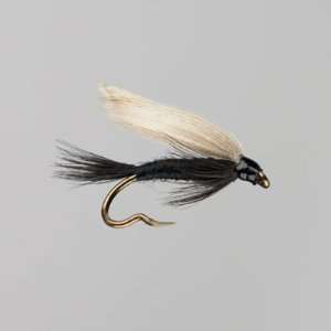  Barbless Fly   Black Gnat