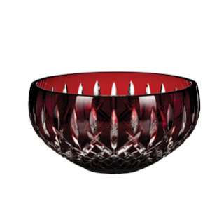FOR YOUR CONSIDERATION AN ARAGLIN RUBY RED 9 BOWL CENTERPIECE BOWL 