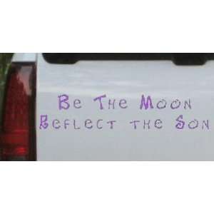   Moon Reflect the Son Christian Car Window Wall Laptop Decal Sticker
