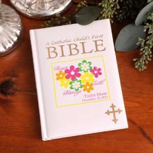  Personalized Catholic Childs First Bible