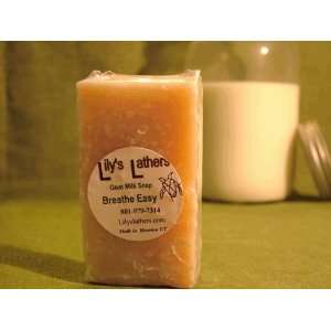  Lilys Lathers Breathe Easy Natural Goats Milk Soap 