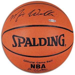  Hawks Upper Deck Marvin Williams Autographed Basketball 