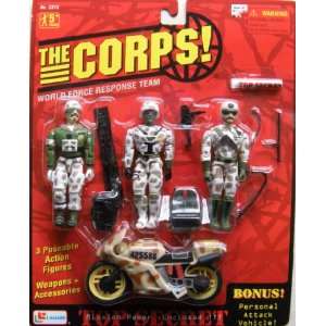  The Corps ~ World Force Response Team (White/Green) Toys 