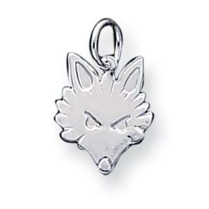  Sterling Silver Fox Head Charm Vishal Jewelry Jewelry
