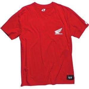  One Industries Honda Electric T Shirt   2X Large/Red Automotive