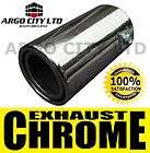 chrome exhaust tailpipe tip trim end muffler finisher ford anadol 