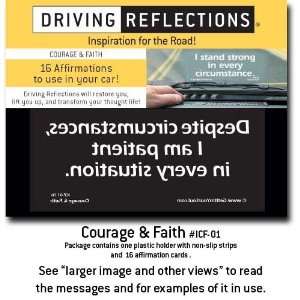 Courage & Faith, inspirational affirmations to empower your thinking 