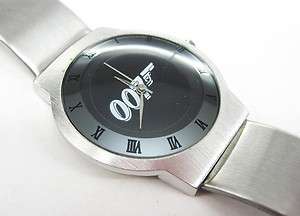 Ultra Slim Stainless Steel Watch NEW / James Bond 007  