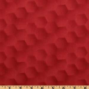  44 Wide Brickhouse Small Honeycomb Burgundy Fabric By 