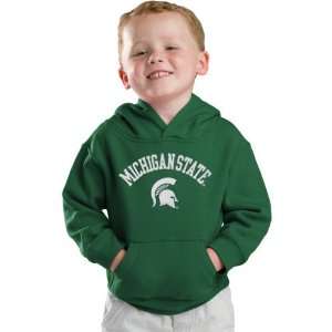  Michigan State Spartans Kids 4 7 Green Tackle Twill Hooded 