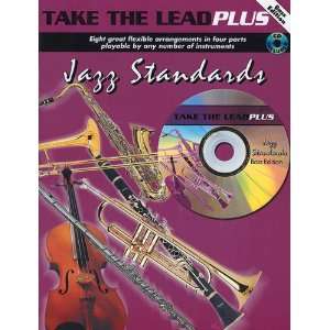  Take the Lead Plus Jazz Standards Book & CD Bass Clef 