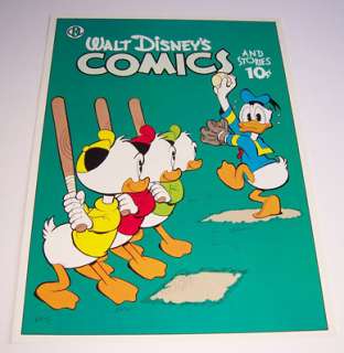 DONALD DUCK LOT OF 5 CARL BARKS 1950s COMIC BOOK COVERS  