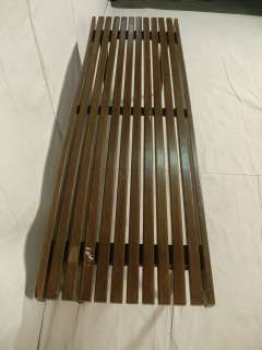George Nelson Style Slat Coffee Table/Bench (4142)r.  
