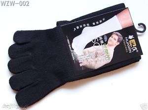 Pairs Five Toe Tabi Socks black Size Mens  