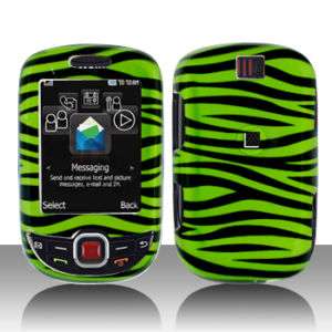 Samsung T359 Smiley   Phone Case Cover Green Zebra~NEW~  