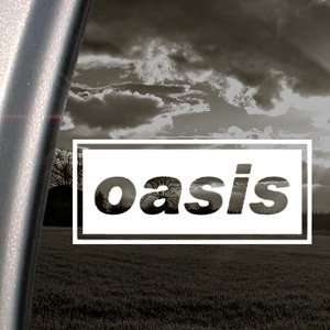  Oasis Decal English Rock Band Truck Window Sticker 