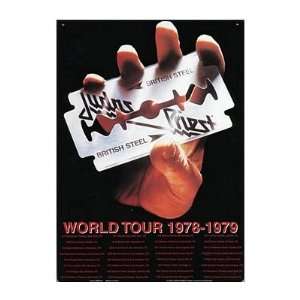  Judas Priest British Steel World Tour 1978 1979 Music Tin 