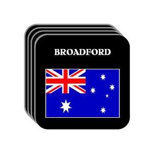  Australia   BROADFORD Set of 4 Mini Mousepad Coasters 