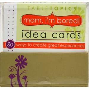  Tabletopics Idea Cards   Mom, Im Bored Edition Toys 