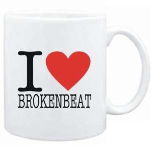Mug White  I LOVE Brokenbeat  Music 