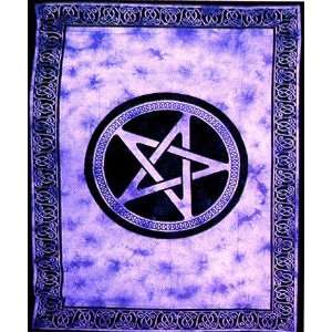  Tribal Pentagram Tapestry (Purple)