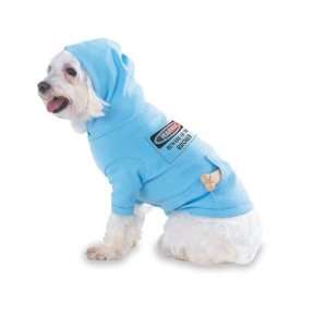 BEWARE OF THE BROKER Hooded (Hoody) T Shirt with pocket for your Dog 