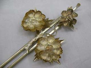 GAISHAs Antique Kanzashi (Hairpin) w/Botan R677  