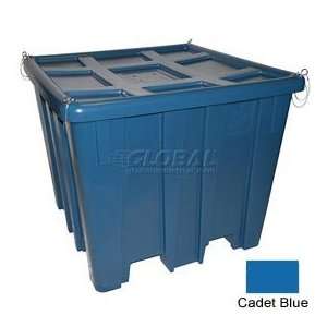  Bulk Un Container With Lid 47 1/2 X 47 1/2 X 40 1/2 Cadet 