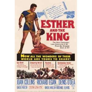  Esther and the King (1960) 27 x 40 Movie Poster Style A 